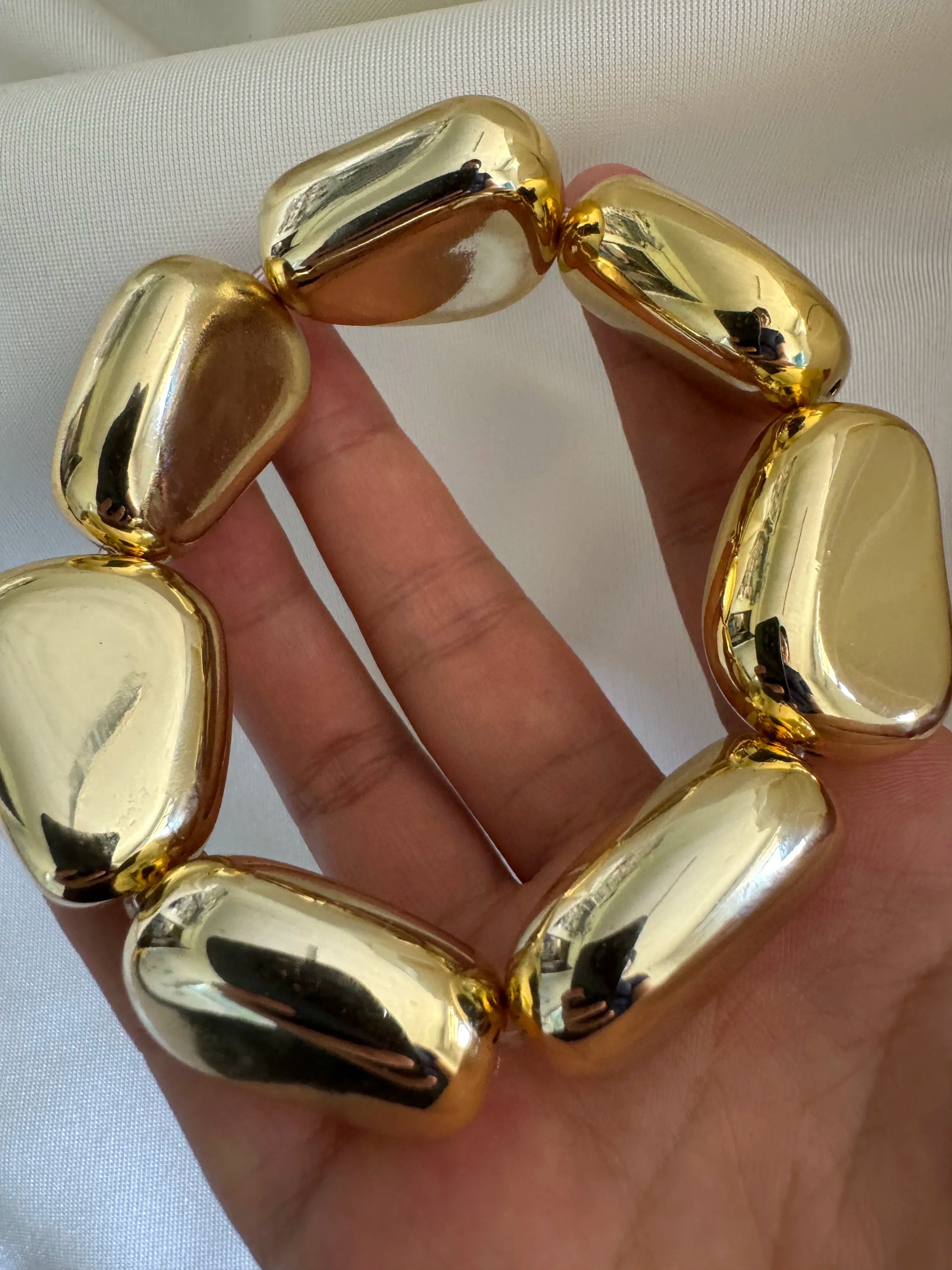 2024 New Arrival Fashion Cheap Wholesale Chunky Retro Bracelet Wide Cuff Smooth Stripes  Water Drop Silver Round Women Bangle