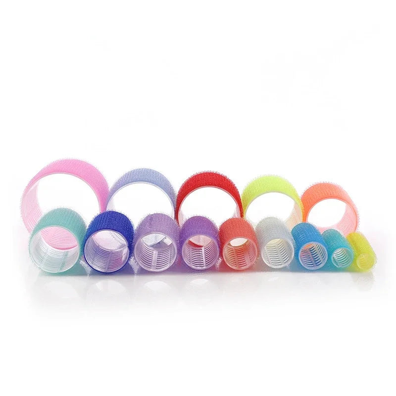 Bigoudis à crochet auto-agrippant, rouleaux sans chaleur, salon spanbigoudis, taille Jgreeting, outils de coiffage collants