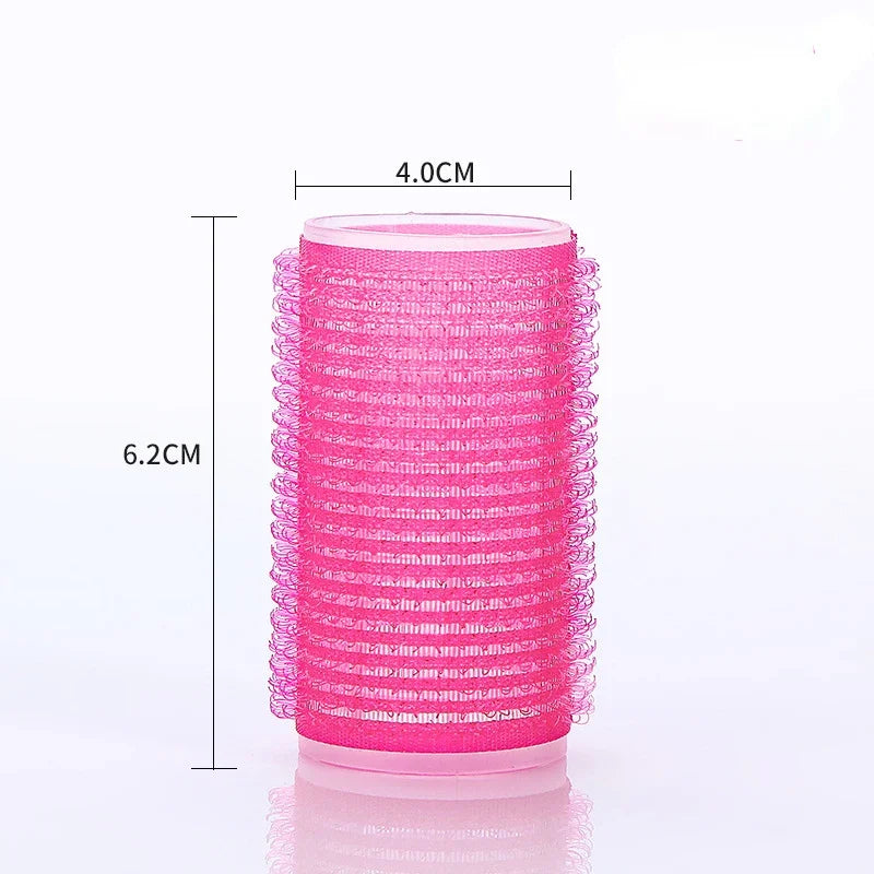 Bigoudis à crochet auto-agrippant, rouleaux sans chaleur, salon spanbigoudis, taille Jgreeting, outils de coiffage collants