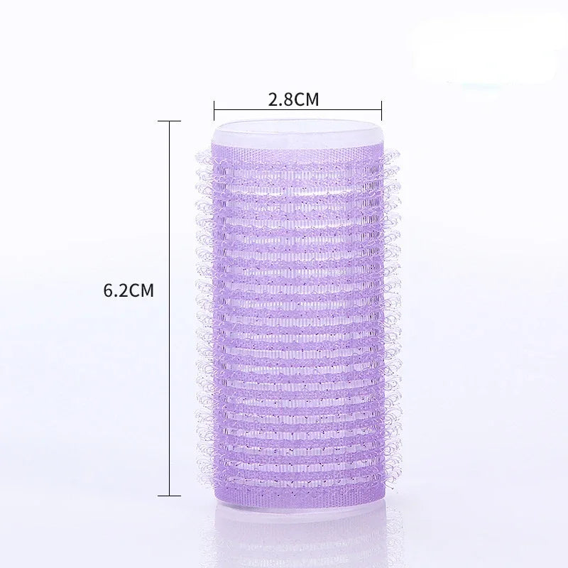 Bigoudis à crochet auto-agrippant, rouleaux sans chaleur, salon spanbigoudis, taille Jgreeting, outils de coiffage collants