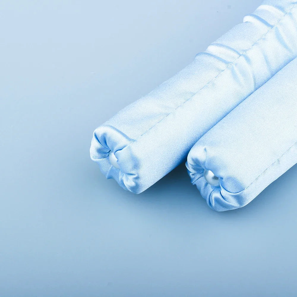 Femmes boucles sans chaleur nuit soie Tube cheveux fer à friser coiffures et outils doux bigoudis pour dormir bigoudis rouleaux