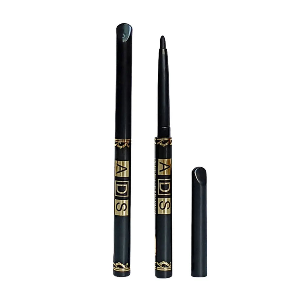 Crayon Eyeliner noir imperméable longue durée, résistant aux taches et à la sueur pour le maquillage des yeux audacieux, cadeau idéal, 3 pièces/9 pièces